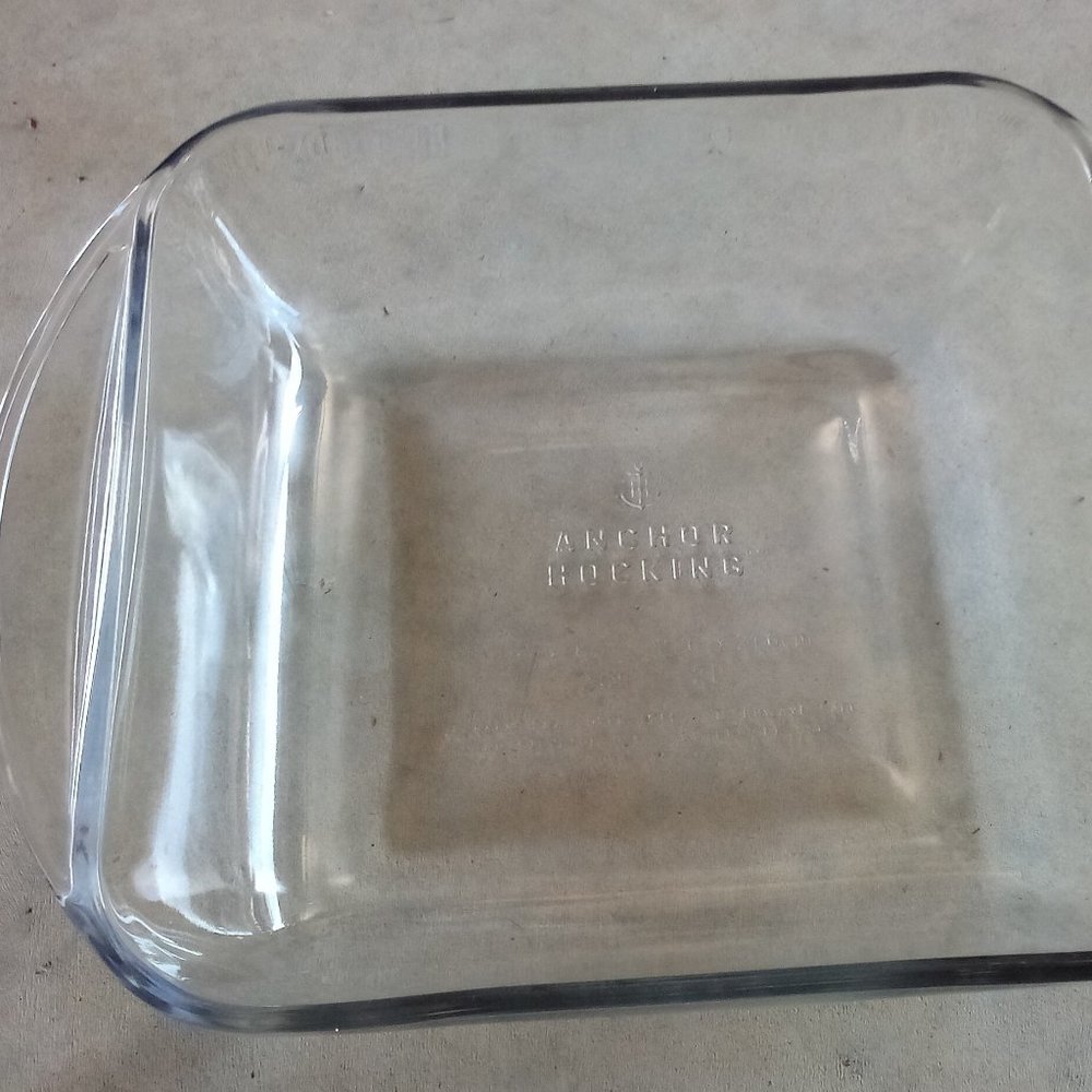 8x8 Glass Anchor Baking Dish